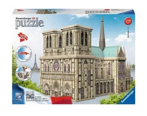 Puzzle 3D Notre Dame Cattedrale Ravensburger 324 pezzi - Foto 1 di 1