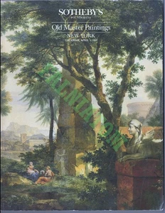 Sotheby's Catalog - Old Master Paintings - 4/5/1990 - Imagen 1 de 2
