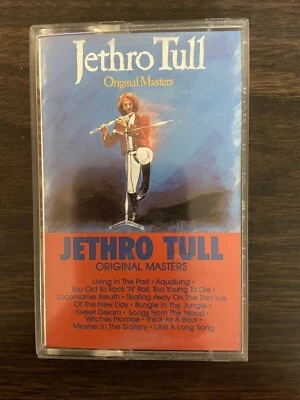 Jethro Tull- Original Masters, 1985 Cassette Tape Chrysalis Records - Image 1 of 4