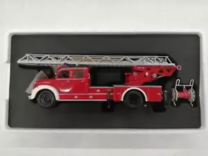 MINICHAMPS MAGIRUS S6500 AERIAL LADDER-19 Minicar 1/43 Used - Picture 1 of 11