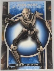 General Grievous #59 Topps Masterwork Star Wars 2022 Blue Parallel - Picture 1 of 1