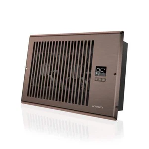 Airtap T6 120 CFM 6 in. x 10 in. Quiet Register Booster Fan with Thermostat AC - Picture 1 of 7