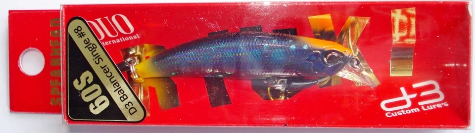 DUO SPEARHEAD Ryuki 60s D3 Single Limited 5 8g Midnight YAMAME Wobbler