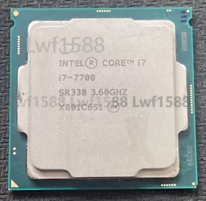 Intel Core I7-7700 LGA 1151 quad-core 3.6GHz Kaby Lake CPU processor i7-7700 - Picture 1 of 1