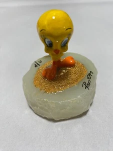 Ron Lee 1997 Signed Tweety Bird Figure on Marble 2 1/2" (CT) - Picture 1 of 8