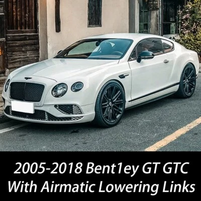For 04-18 BENTLEY CONTINENTAL GT GTC AIR SUSPENSION EVOLUTION LOWERING KIT LINKS - Imagen 1 de 4
