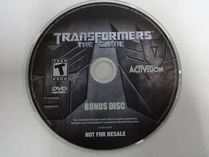 Transformers Il Gioco Disco Bonus Sony Playstation 2 PS2 Gioco Solo Disco - Foto 1 di 1