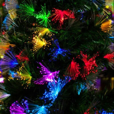 10 Meters 100 LED Twinkle Fiber Optic Light Fairy String Lights Party US/AU Plug - Image 1 of 4