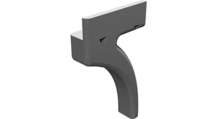 Leg Mount for 1/2 inch Tricopter Frame - Drone Part with Ziptie System - Picture 1 of 3