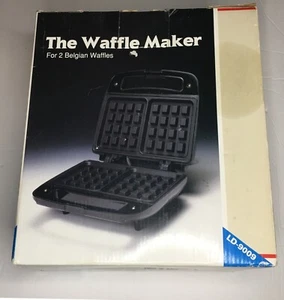The Waffle Maker LD-9009 - New - 700W - For 2 Belgian Waffles - Picture 1 of 4