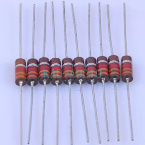 10 piezas 3.3K ohmios 0.5W composición de carbono pieza amplificador resistencia vintage - Imagen 1 de 3