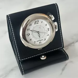 Montblanc Travel Clock Not Tested - Picture 1 of 12