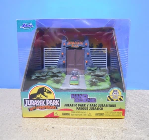Jada Jurassic Park Diorama Set 30th Anniversary Nano Scene Diecast #34244 NEW! - Picture 1 of 7