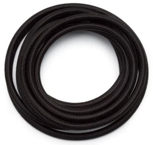 10 Ft ProClassic Black Braided Nylon Rubber Hose 6 AN - New Russell Pipe - Picture 1 of 1