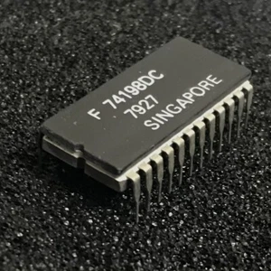 74198 Registro de cambio R/L de 8 bits, CDIP-24 DE CERÁMICA ANCHO, Fairchild 74198DC - Imagen 1 de 2