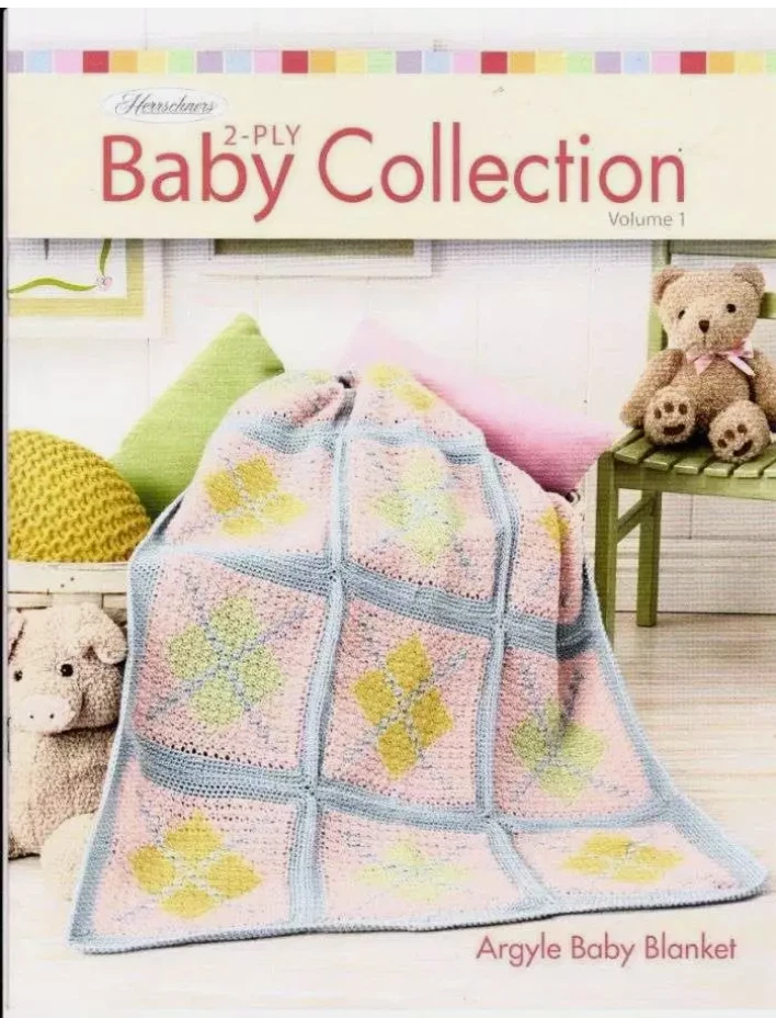 New HERRSCHNERS  2-PLY BABY COLLECTION VOLUME 1 (4) DESIGNS - Image 1 of 1