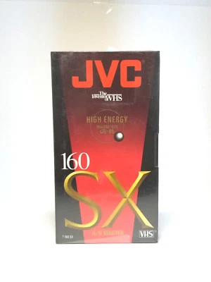 JVC High Performance 120 SX 6 hours Blank VHS Tape - Image 1 of 2