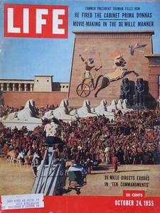 Revista Life 24 de octubre de 1955. Diez Mandamientos ***SOLO PORTADA*** - Imagen 1 de 1