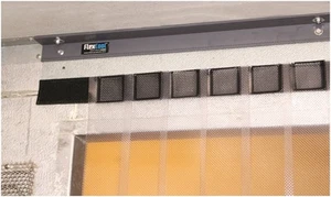 HIMI FLEX COOL Walk In Cooler / Freezer Strip Curtain EASY INSTALL  (37" x 84")  - Picture 1 of 10