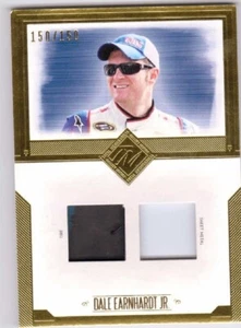 Dale Earnhardt Jr. 2014 Panini Total Memorabilia Dual Swatch Gold #TMDE /150 - Picture 1 of 2