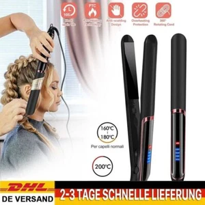 2In1 Keramik Curl Straight Lockenstab Haarglätter Glätteisen Profi Lockenwickler - Bild 1 von 10