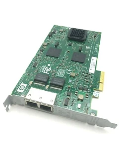 HP (374443-001) NC380T Dual Port RJ45 - 1Gbps Volle Höhe PCIe-x4 (394795-B21) - Bild 1 von 2