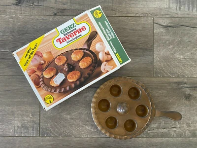 Vintage Escargot Earthware Pan Cookware Gerzit Gerz W Germany NOS Snail Pan - Image 1 of 4