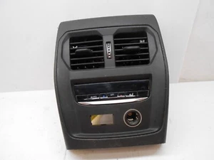 BMW Serie 3 2019-20 consola central trasera negra ventilación aire acondicionado OEM 61319493012 DA0196 - Imagen 1 de 9