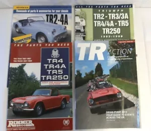 4 Triumph Magazines Parts & Accessories TR2 TR3/3A TR4/4A TR5 TR250 action 2015 - Bild 1 von 5