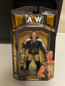 New FRANKIE KAZARIAN All Elite AEW Wrestling Series 5: Unrivaled Collection belt - Picture 1 of 3