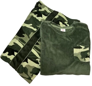 Wonder Nation•Camo Pajamas Set•Boys XL(14-16)•Jogger-Style Ankles•Fleece•NEW/tag - Picture 1 of 7