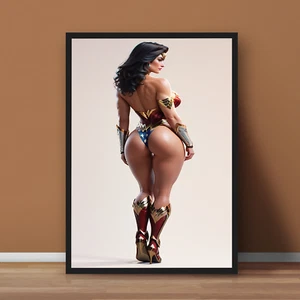 Sexy Wonder Woman Justice League Poster Print - No Frame - Picture 1 of 3