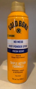 Gold Bond No Mess spray in polvere per il corpo senza talco, 7 once, profumo fresco - Foto 1 di 1