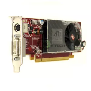 ATI Radeon HD 3450 256MB DDR2 PCI Express x16 DMS-59/S-Video Card Dell Y103D - Picture 1 of 2