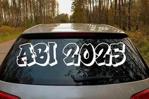 Aufkleber ABI 2025 Autoaufkleber ABITUR 2025 Sticker - Bild 1 von 3