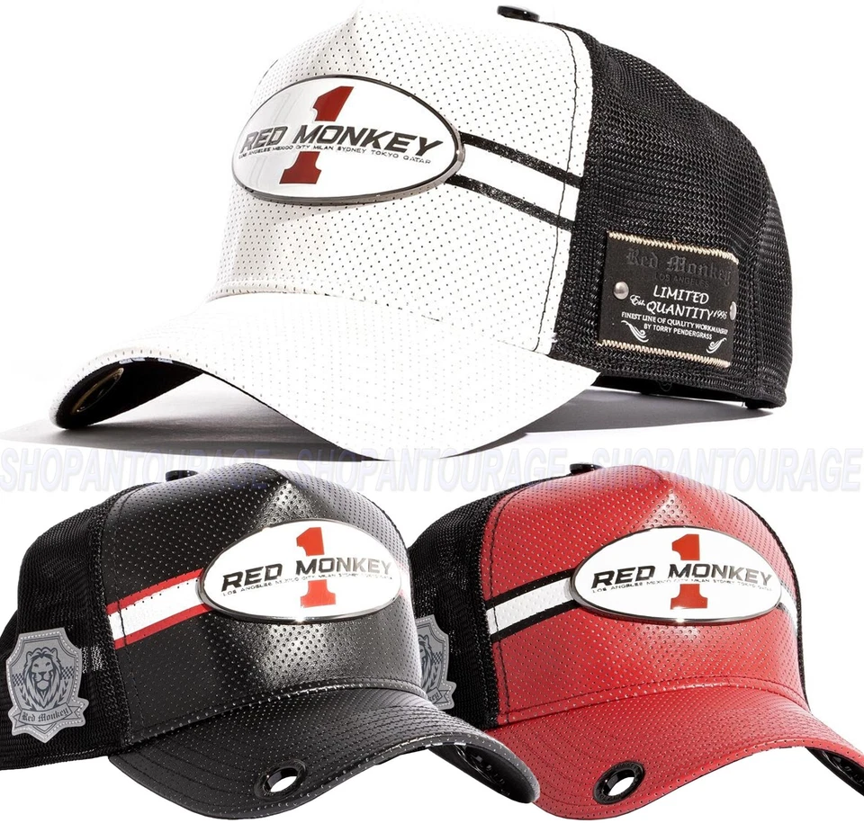 Red Monkey Racing RM1400 Nueva Gorra Limitada Unisex Snapback Trucker | 3 Colores Foto 1 de 1