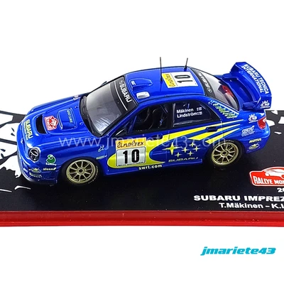 Subaru Impreza WRC #10 T. Mäkinen - K. Lindström Rally MonteCarlo 2002 1:43 - Immagine 1 di 4