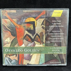 OSVALDO GOLIJOV St. Mark Passion - Souza, Guinand - HANSSLER 2CD 2001*.. - Picture 1 of 5