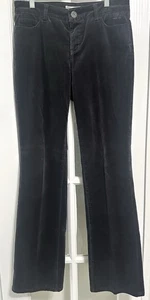 Coldwater Creek Cordhose weites Bein, 31" Schrittlänge, dunkelgrau, Größe 6 - Bild 1 von 5