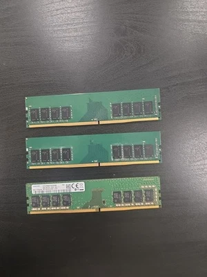 DDR4 RAM 8GB × 3 (Samsung And Unknown) - Image 1 of 4