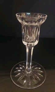 Candelabro cónico de cristal Waterford vintage patrón Carina Eileen 5-5/8" - Imagen 1 de 7