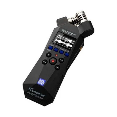 Zoom - H1essential, 32-bit/96kHz Handheld Recorder and 2x2 USB Audio Interface w - Image 1 of 4