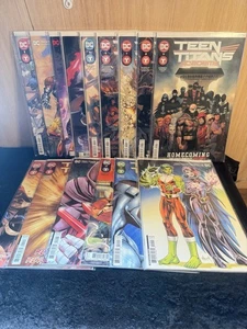 Teen Titans Academy #1-15 Complete Set Lot NM (2021 DC Comics) W/ 2021 Yearbook - Picture 1 of 10