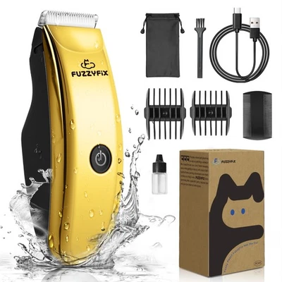 FUZZYFIX Pet Grooming Clippers for Matted Hair Cat, Low Noise Hair Trimmer Kit for Lon...