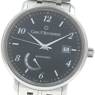 CARL F.BUCHERER Adamavi 10323.08 Date Navy Dial Automatic Men's Watch_871586 Foto 1 de 4