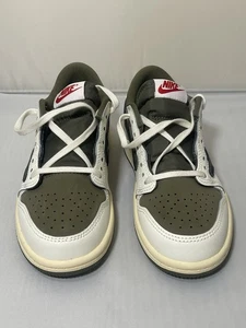 Nike Jordan 1 Low Travis Scott Schuhe Jugend Größe 13C Olive Cactus Jack DO5442-200 - Bild 1 von 10