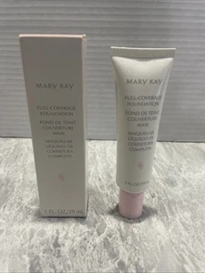 Mary Kay Full-Coverage Foundation Beige 404 367800 NOS Discontinued - Picture 1 of 7