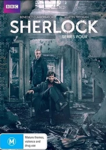 Sherlock Complete Series Season 4 BBC Region 4 Brand New Sealed - Foto 1 di 3