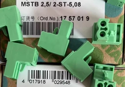 10pcs PHOENIX CONTACT ，MSTB 2,5/ 2-ST-5,08 - PCB connector 1757019 - Image 1 of 3
