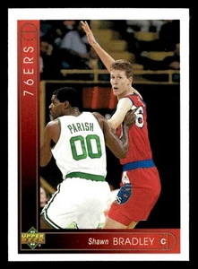 1993 Upper Deck Shawn Bradley #345 Philadelphia 76ers Rookie - Bild 1 von 2